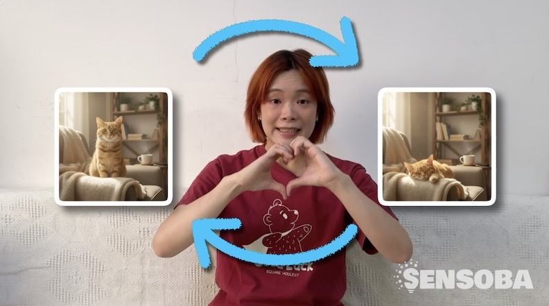 Screenshot of a Sensoba video