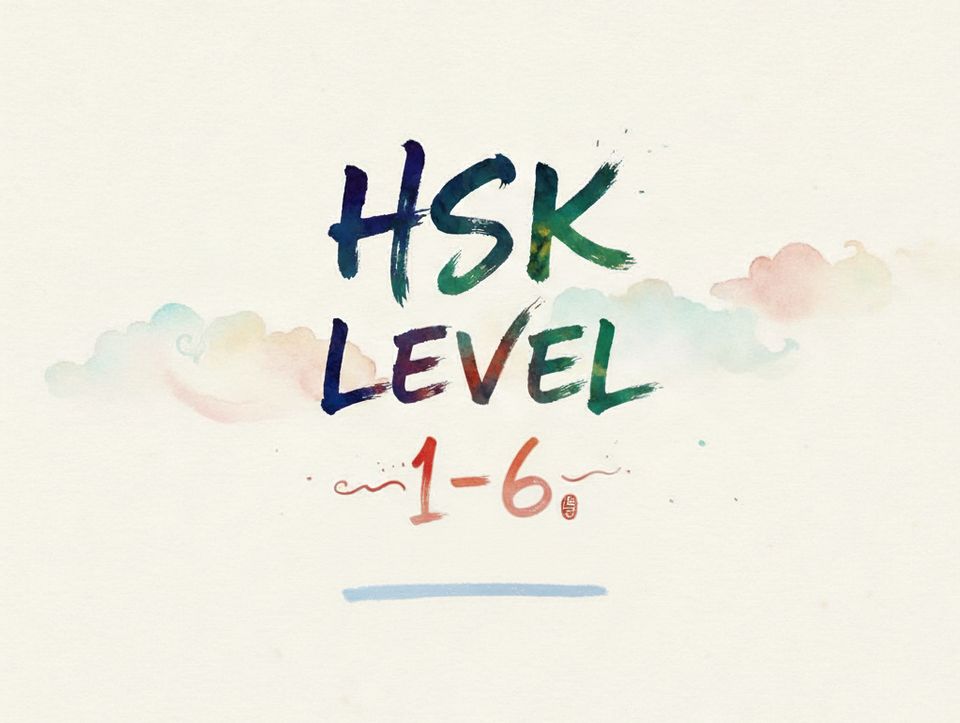 HSK 1-6, floating in the clouds