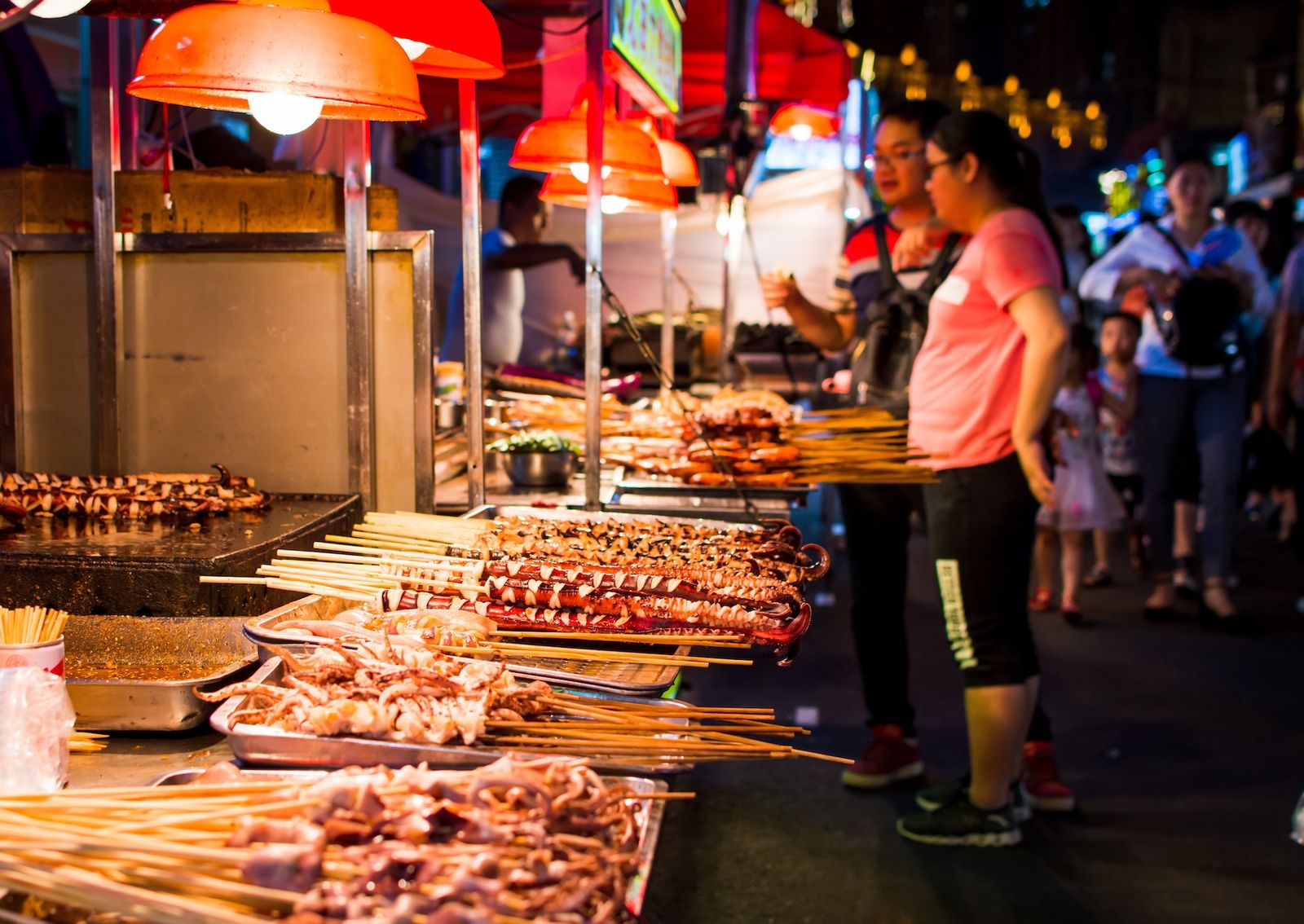 Chinese night market